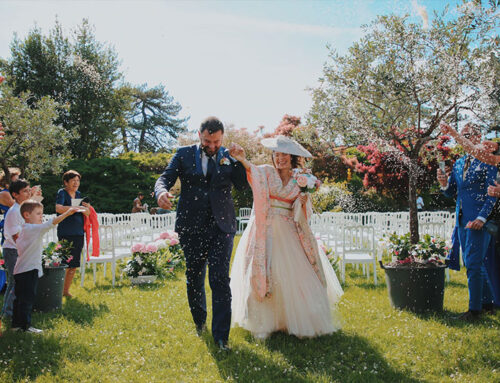 Le mariage végétalien d'inspiration japonaise d'Azzurra et Riccardo